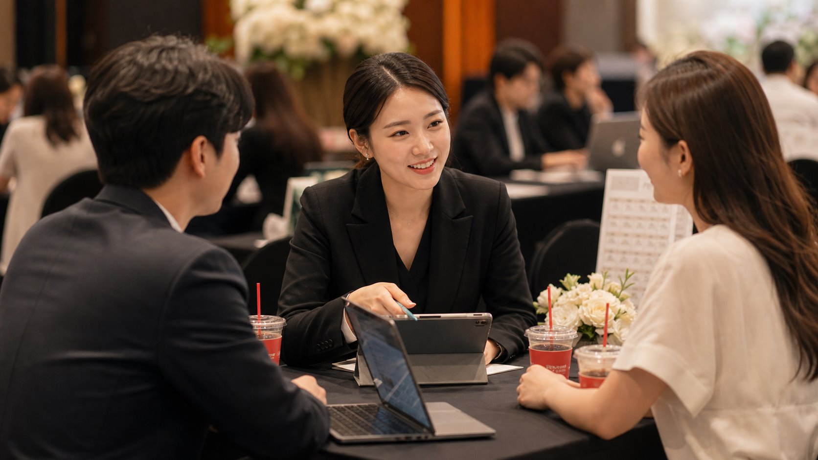 파트너사 연계 맞춤 컨설팅 · 단 하루에 완성되는 웨딩 준비